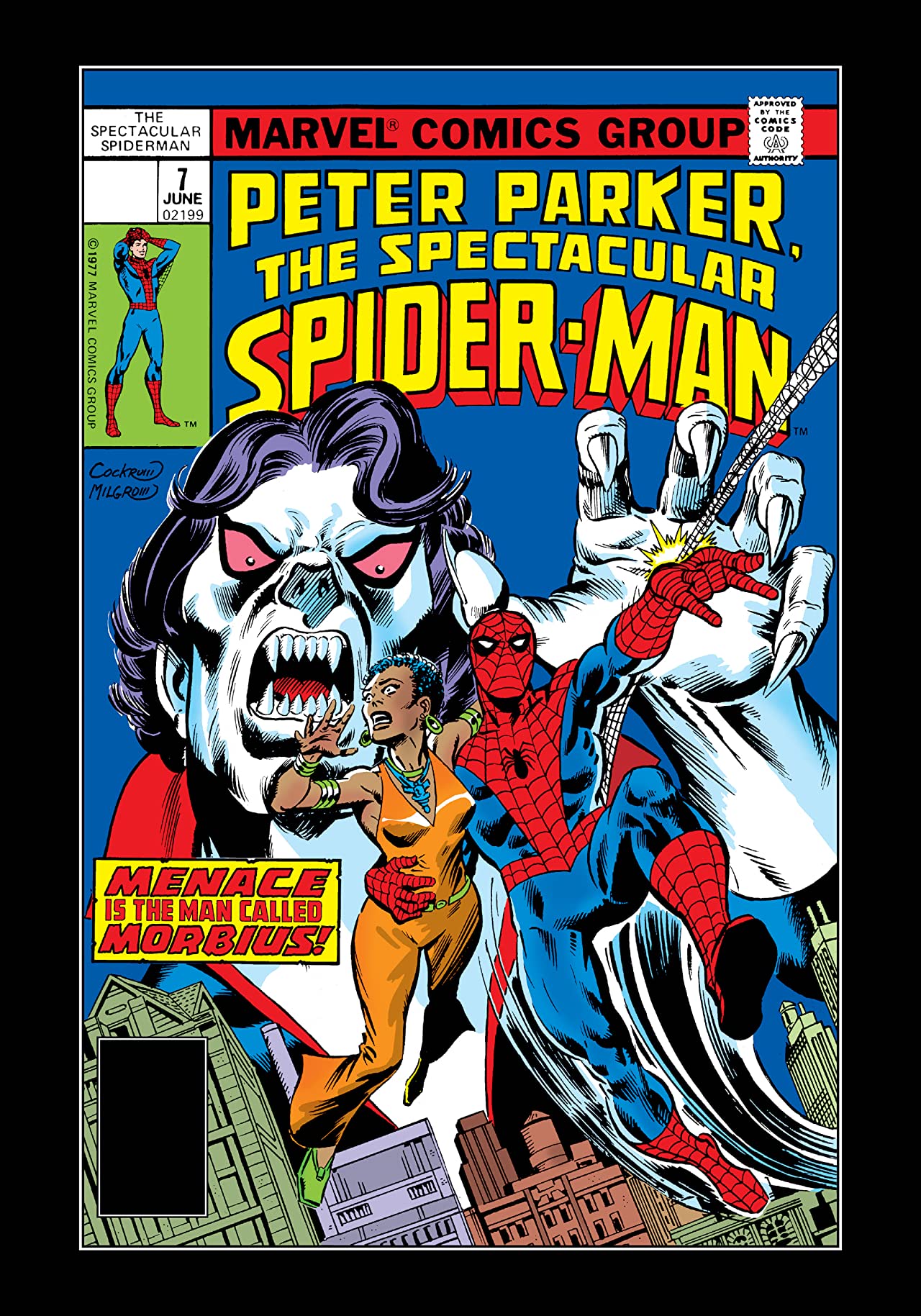 The Spectacular Spider-Man #7 cover