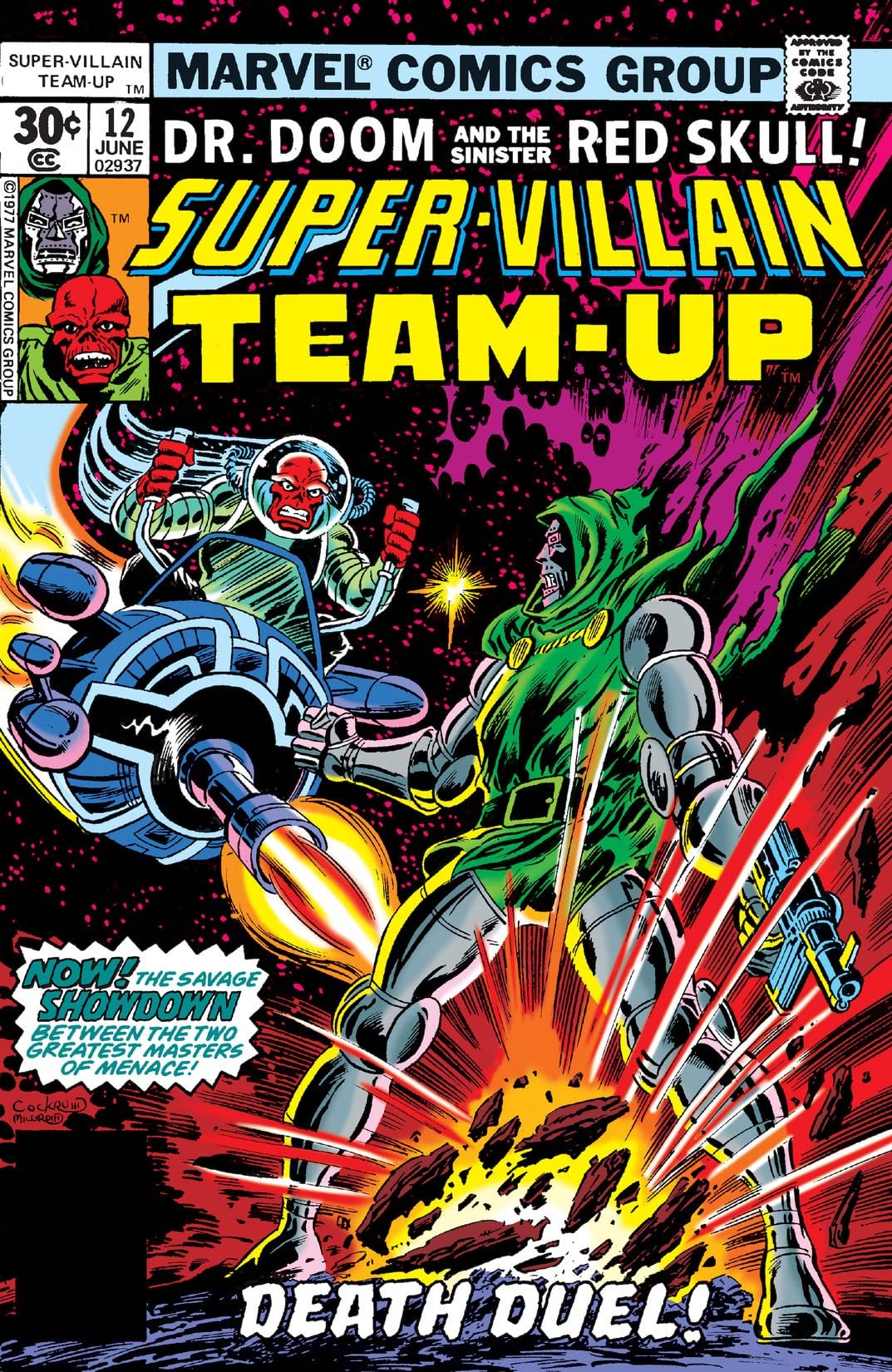 Super-Villain Team-Up #12 cover
