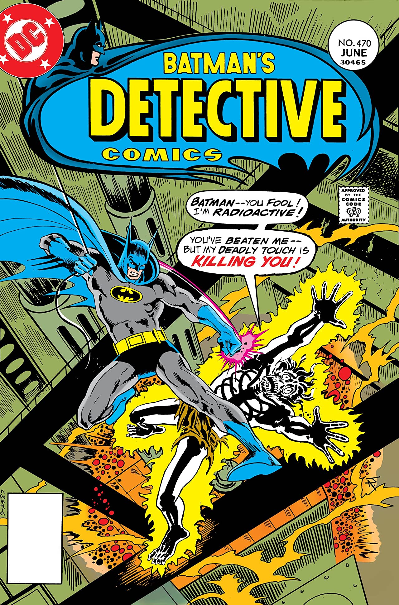 Detective Comics #470 cover