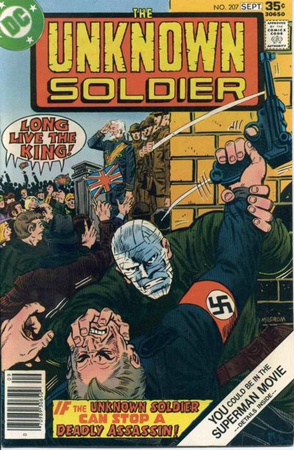 Unknown Soldier #207 cover
