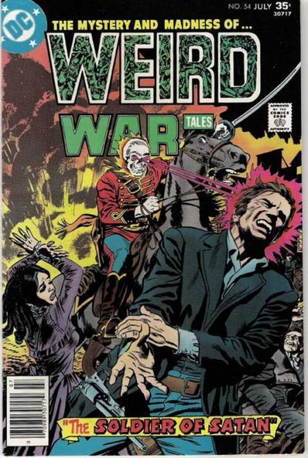 Weird War Tales #54 cover