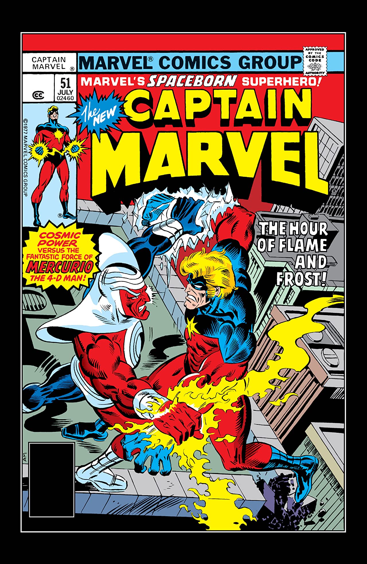 Captain Marvel #51 cover