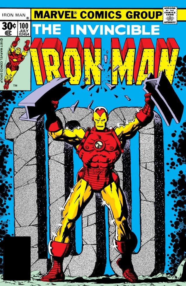 Iron Man #100 cover