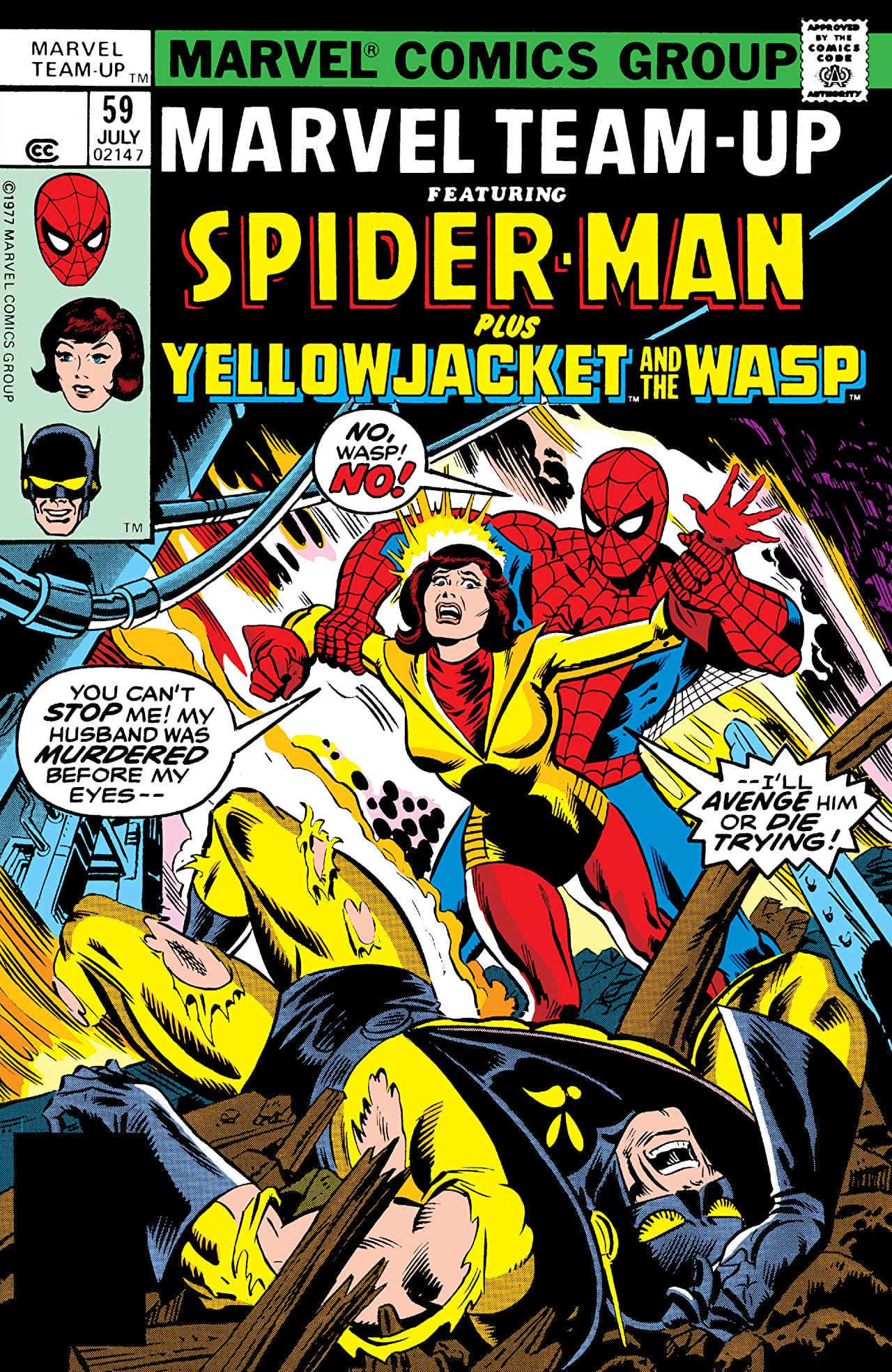 Marvel Team-Up #59 cover