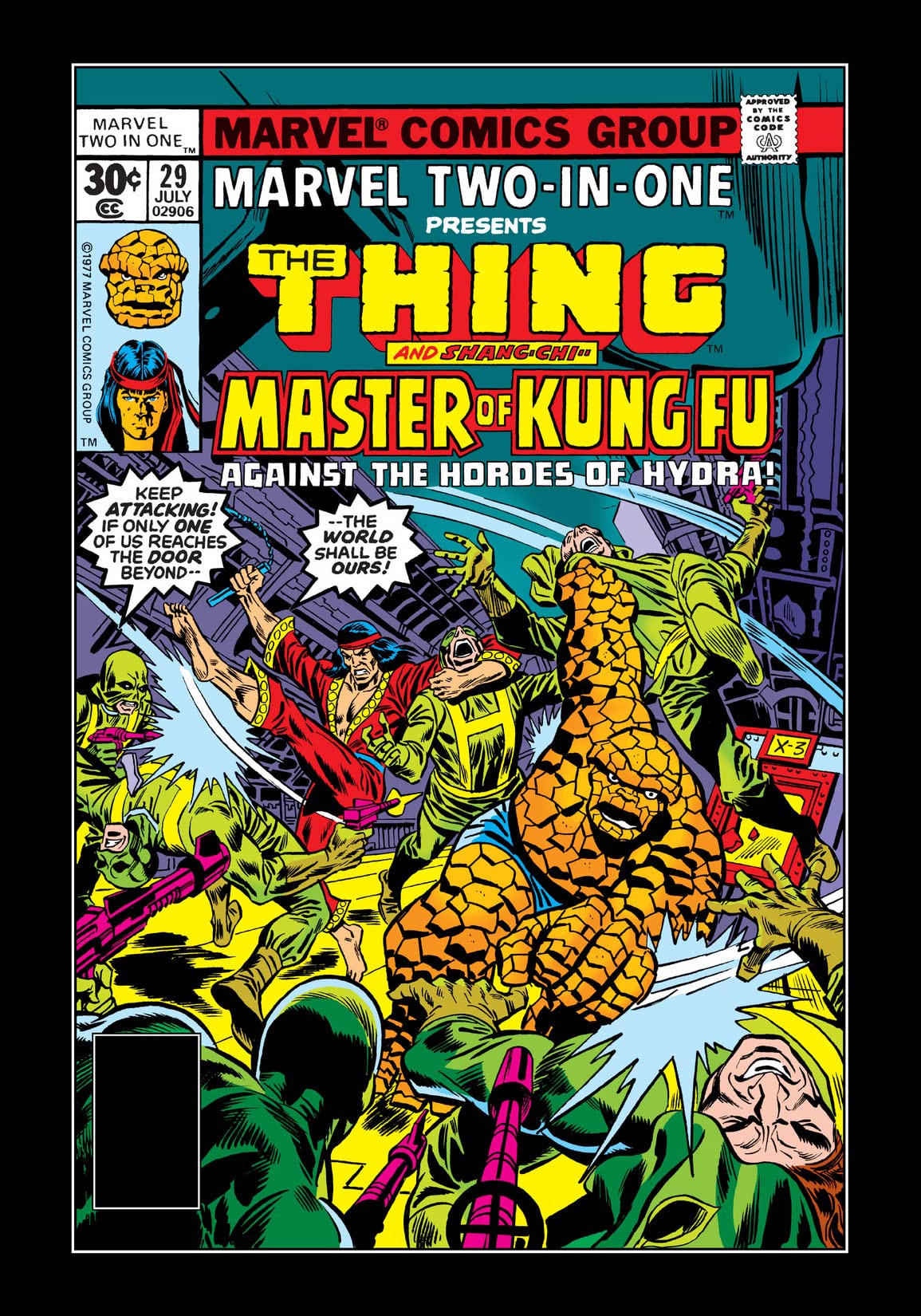 Marvel Two-in-One #29 cover
