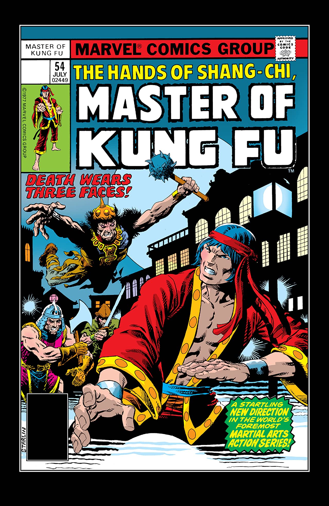 Master of Kung Fu #54 cover