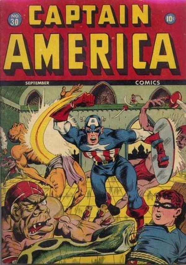 Captain America Comics #30 cover