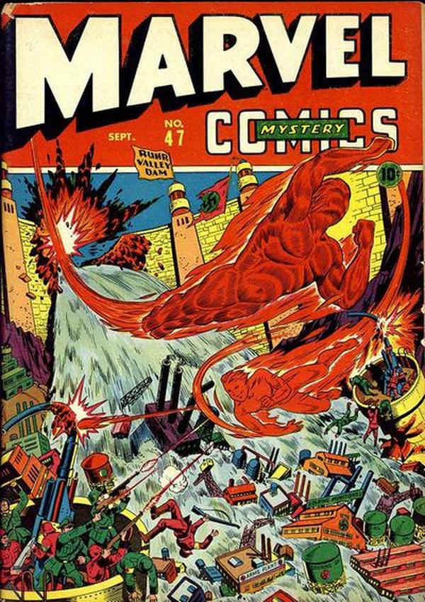 Marvel Mystery Comics #47 cover