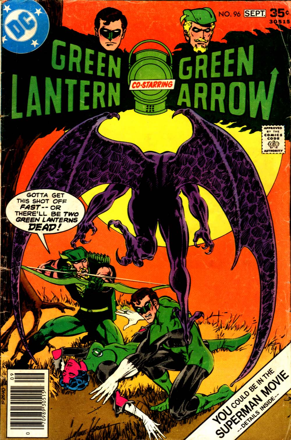 Green Lantern #96 cover