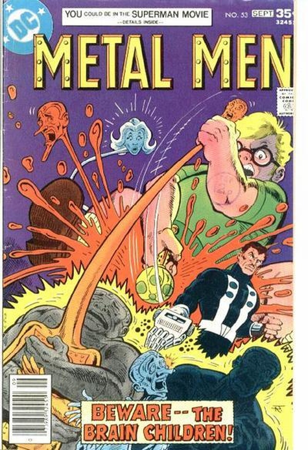 Metal Men #53 cover