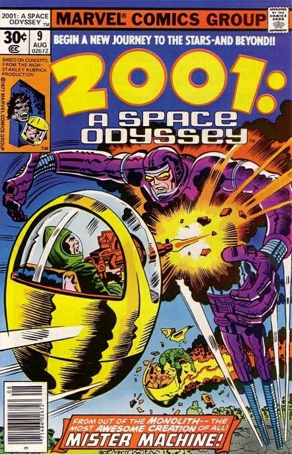 2001, A Space Odyssey #9 cover