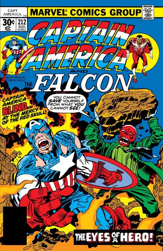 Captain America #212 cover