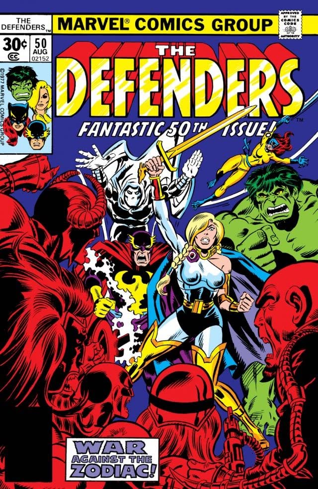 The Defenders #50 cover