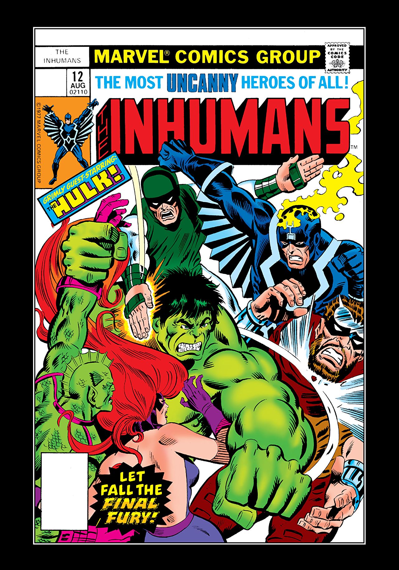 The Inhumans #12 cover