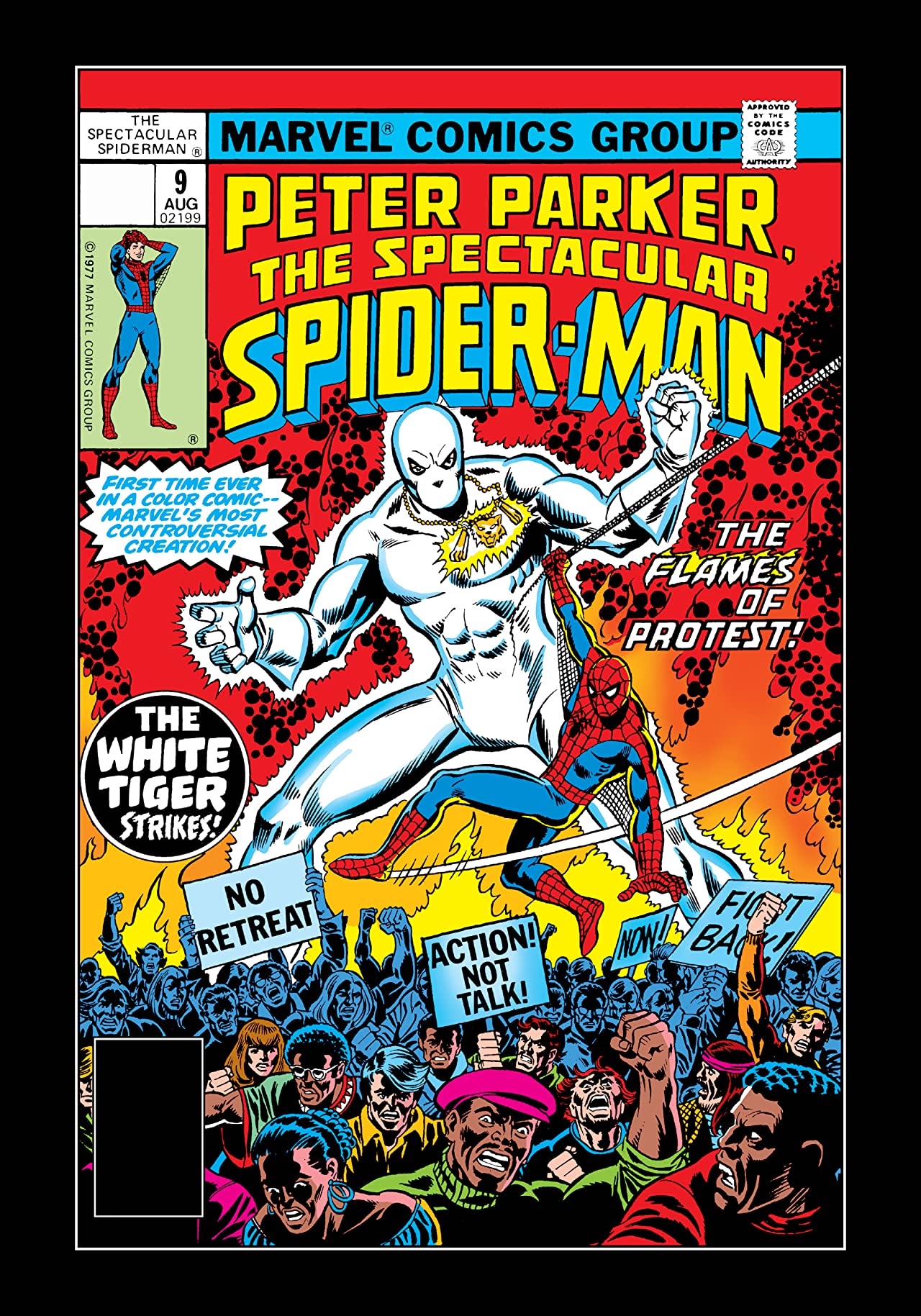 The Spectacular Spider-Man #9 cover
