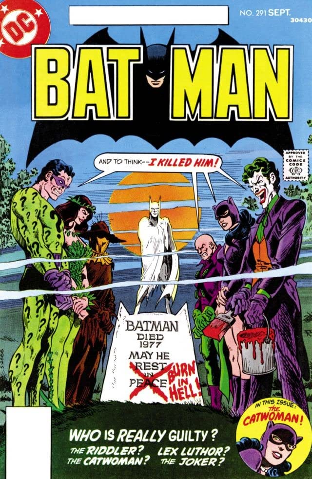 Batman #291 cover