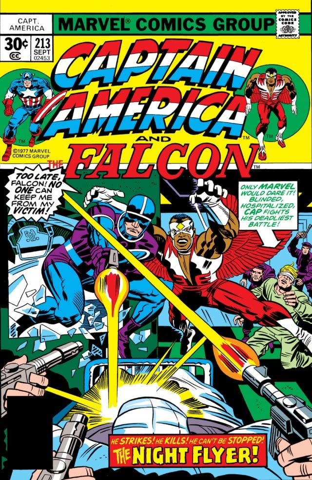 Captain America #213 cover