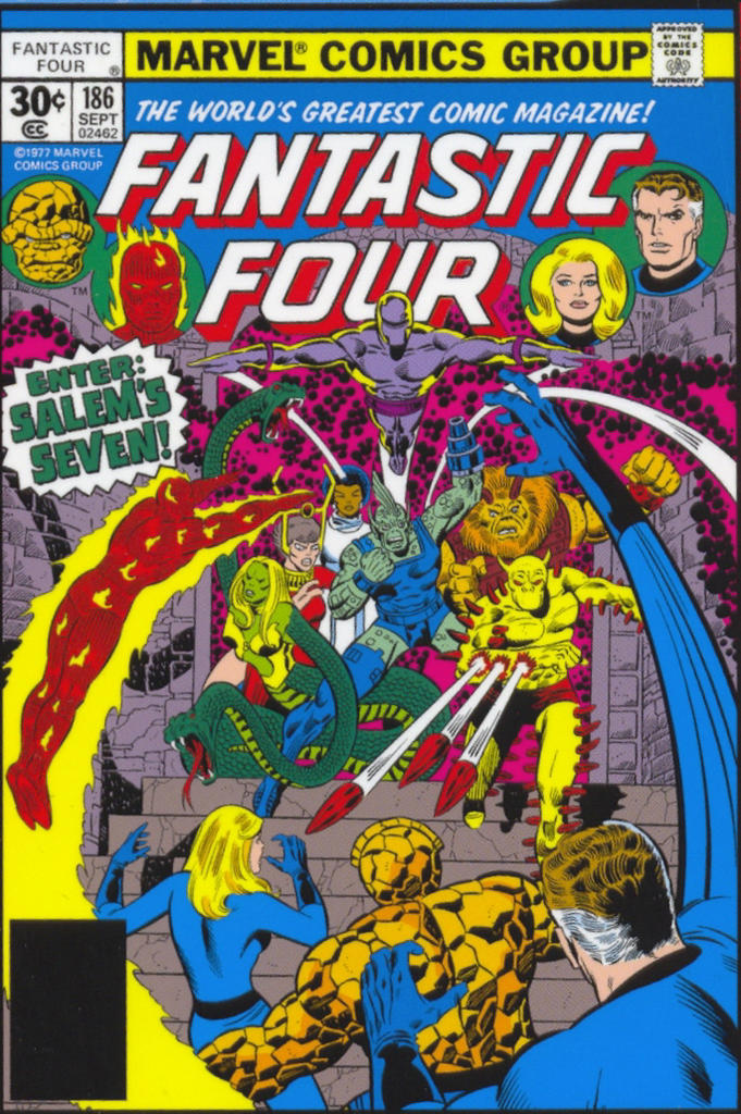 Fantastic Four #186 cover