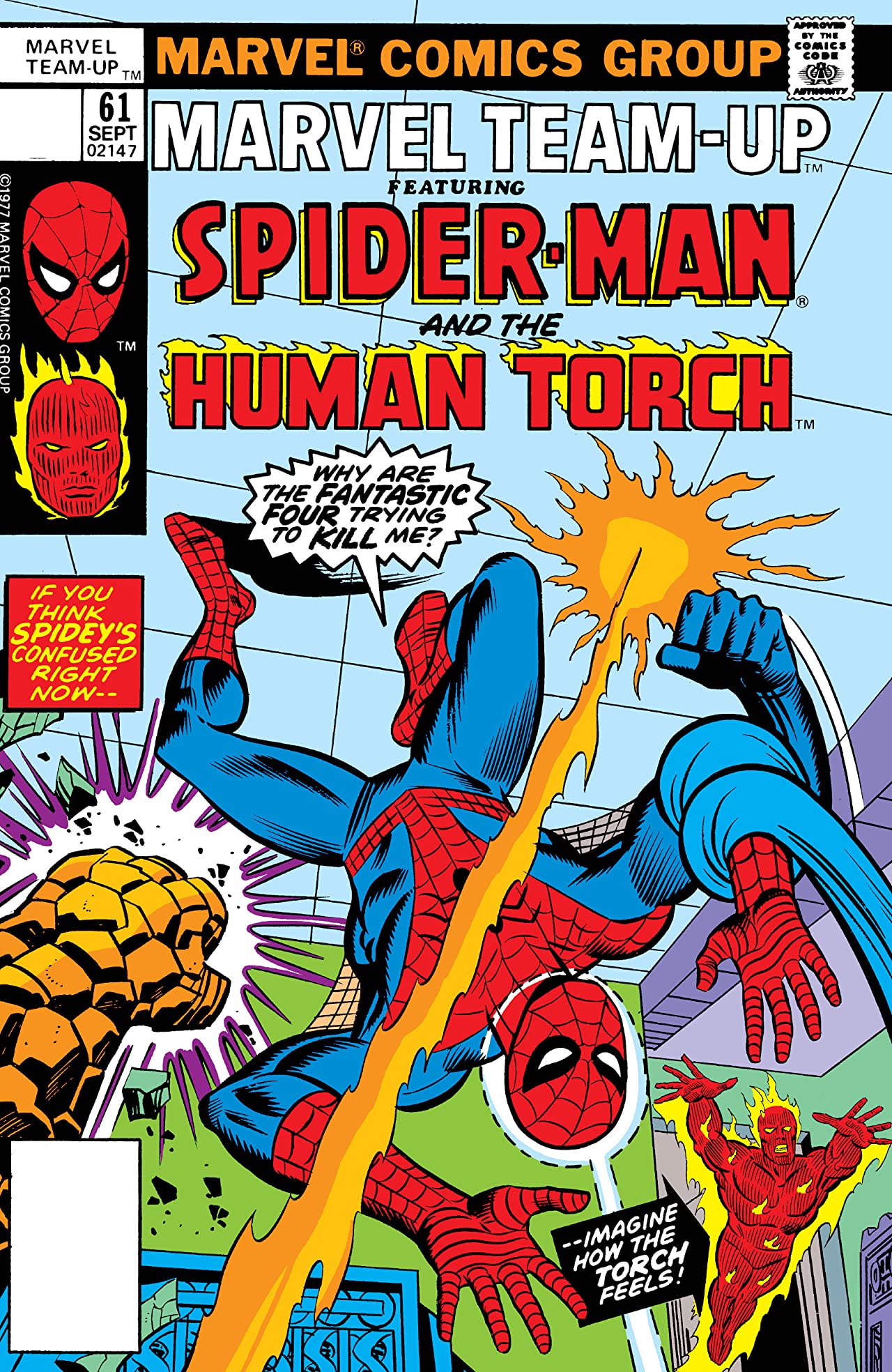 Marvel Team-Up #61 cover