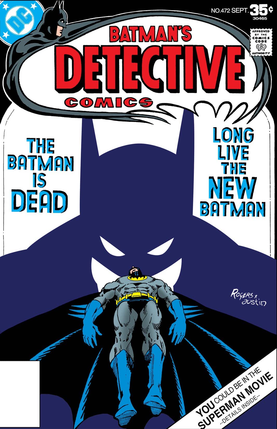 Detective Comics #472 cover