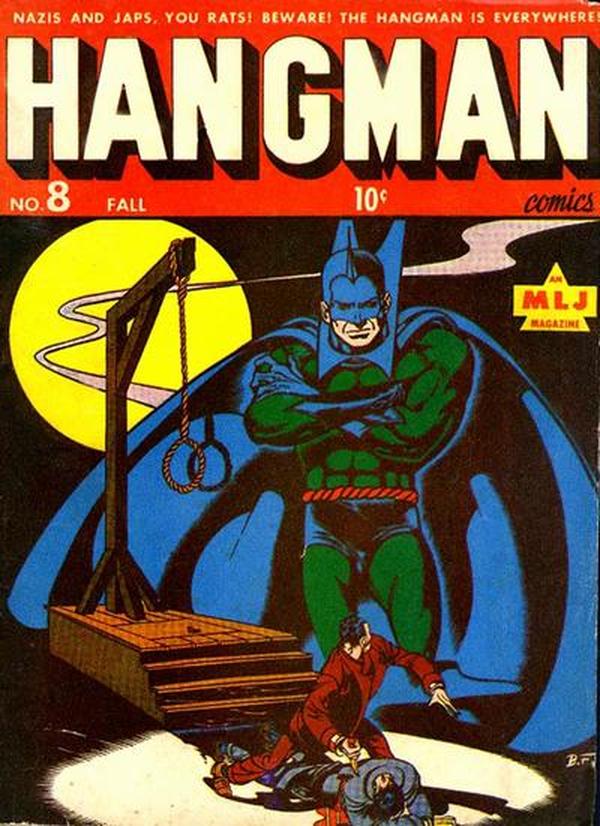Hangman Comics #8 cover