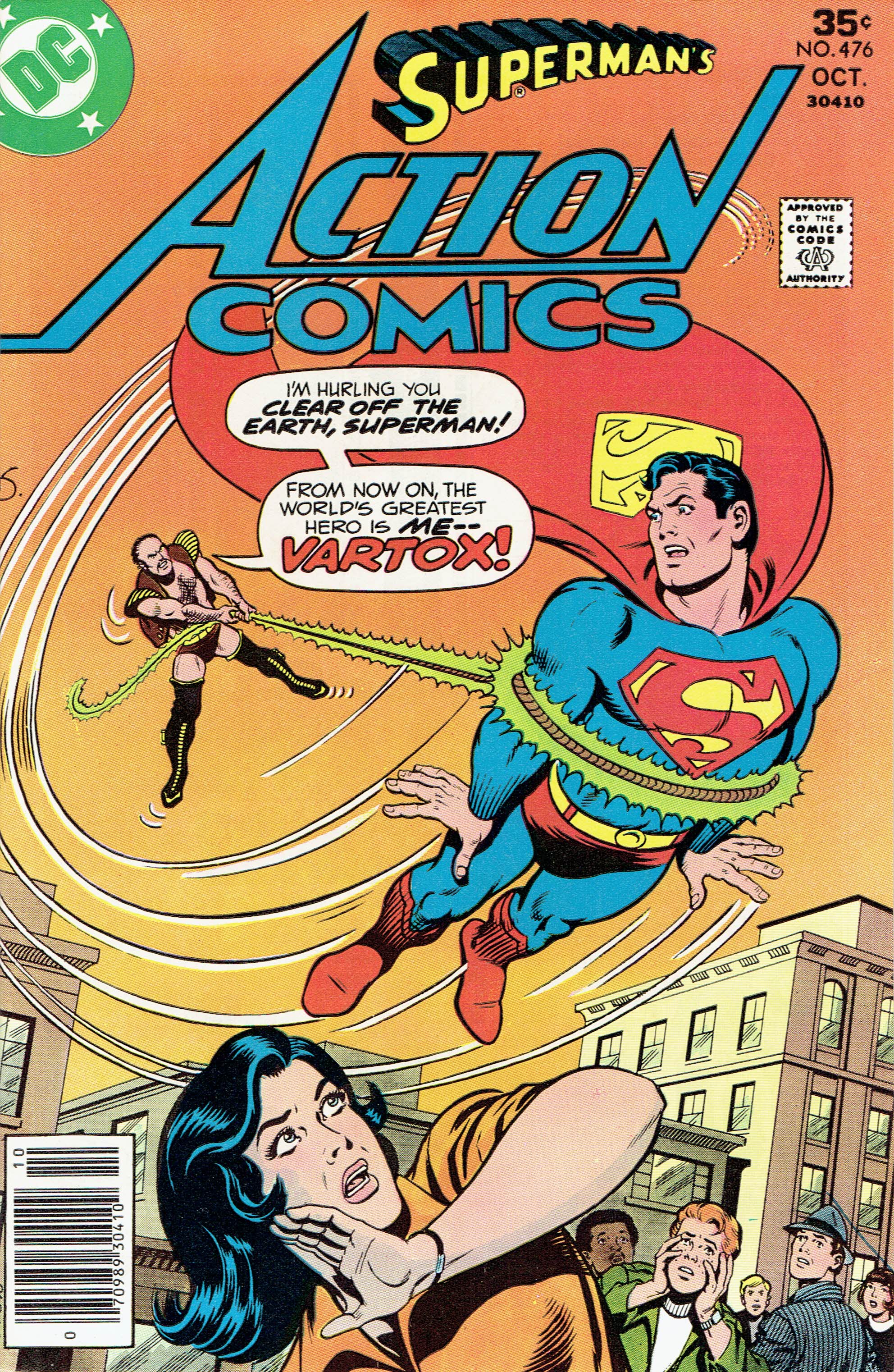 Action Comics #476 cover