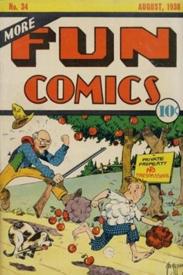 More Fun Comics #34 cover