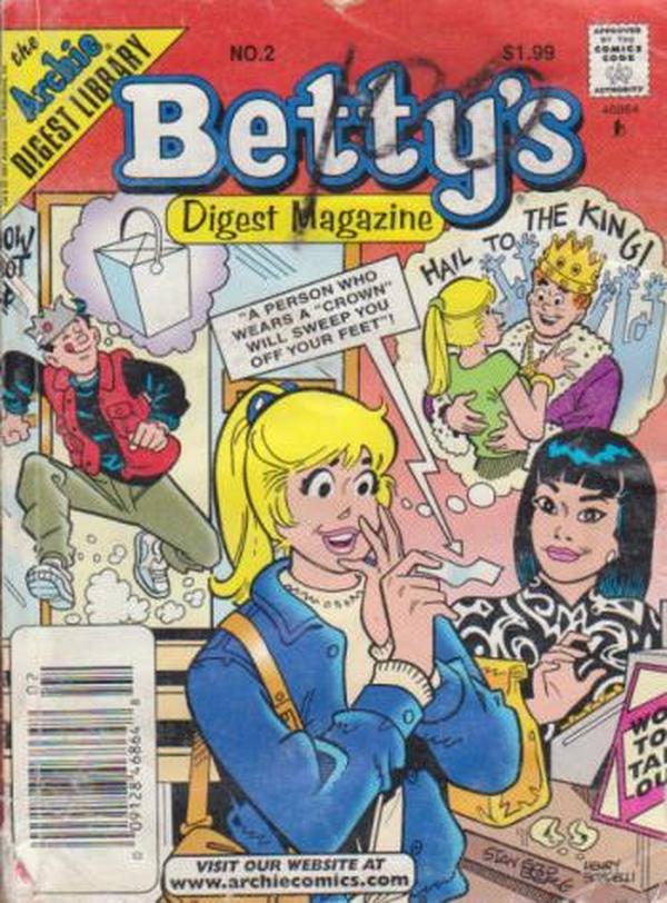 Betty's Digest #2 cover