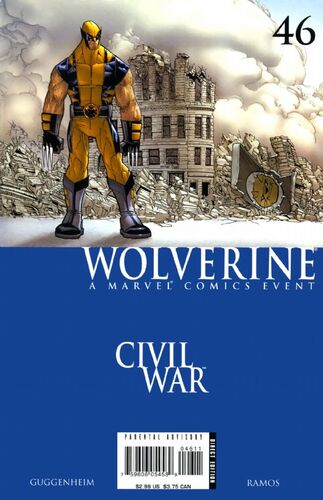 Wolverine #46 cover