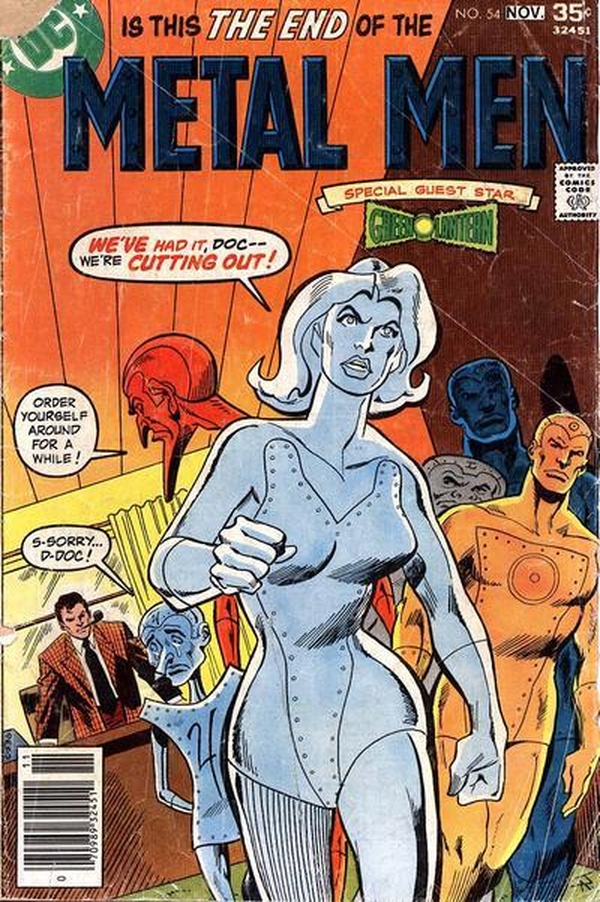 Metal Men #54 cover