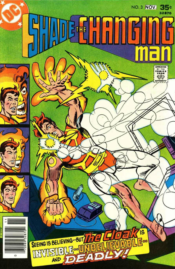 Shade, the Changing Man #3 cover