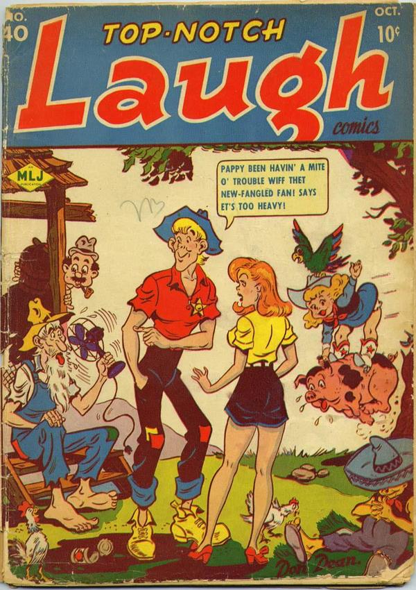 Top Notch Laugh Comics #40