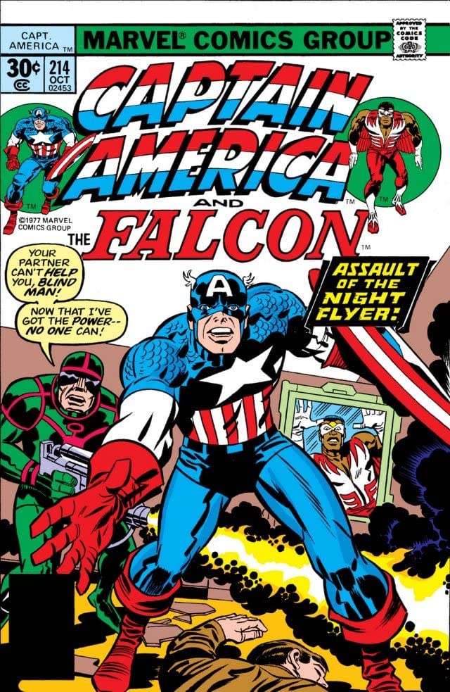 Captain America #214 cover