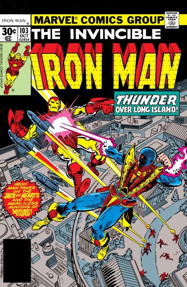 Iron Man #103 cover