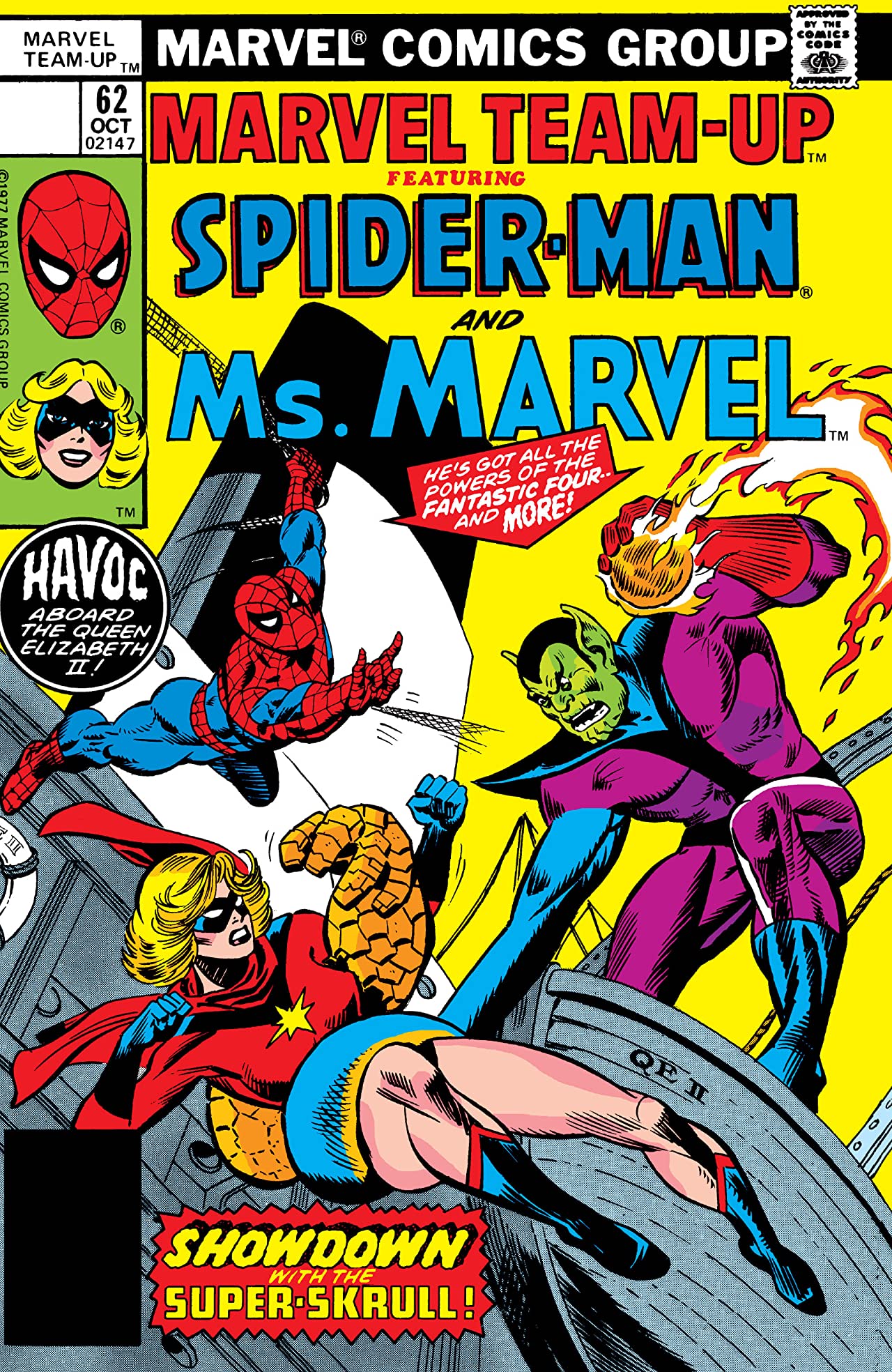 Marvel Team-Up #62 cover
