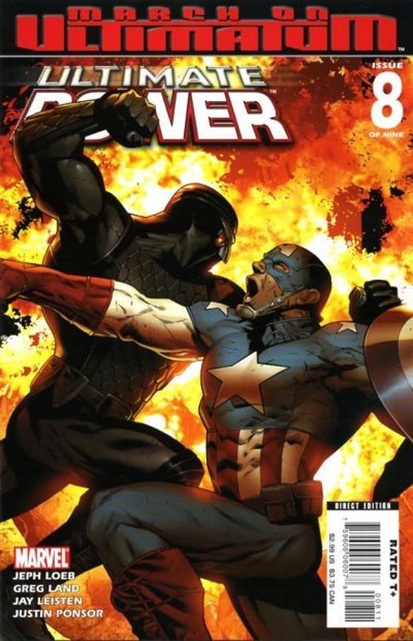 Ultimate Power #8 cover
