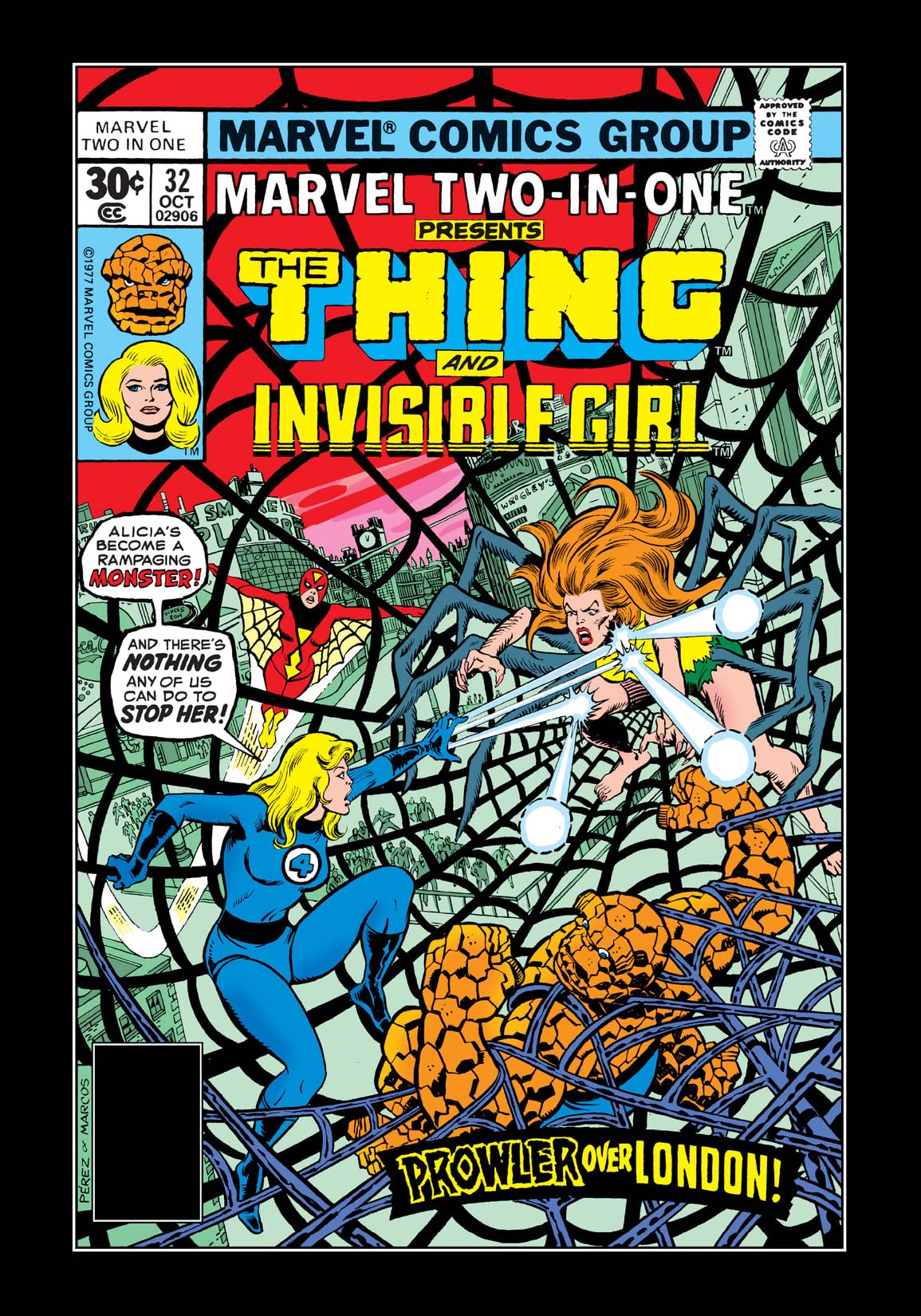 Marvel Two-in-One #32 cover