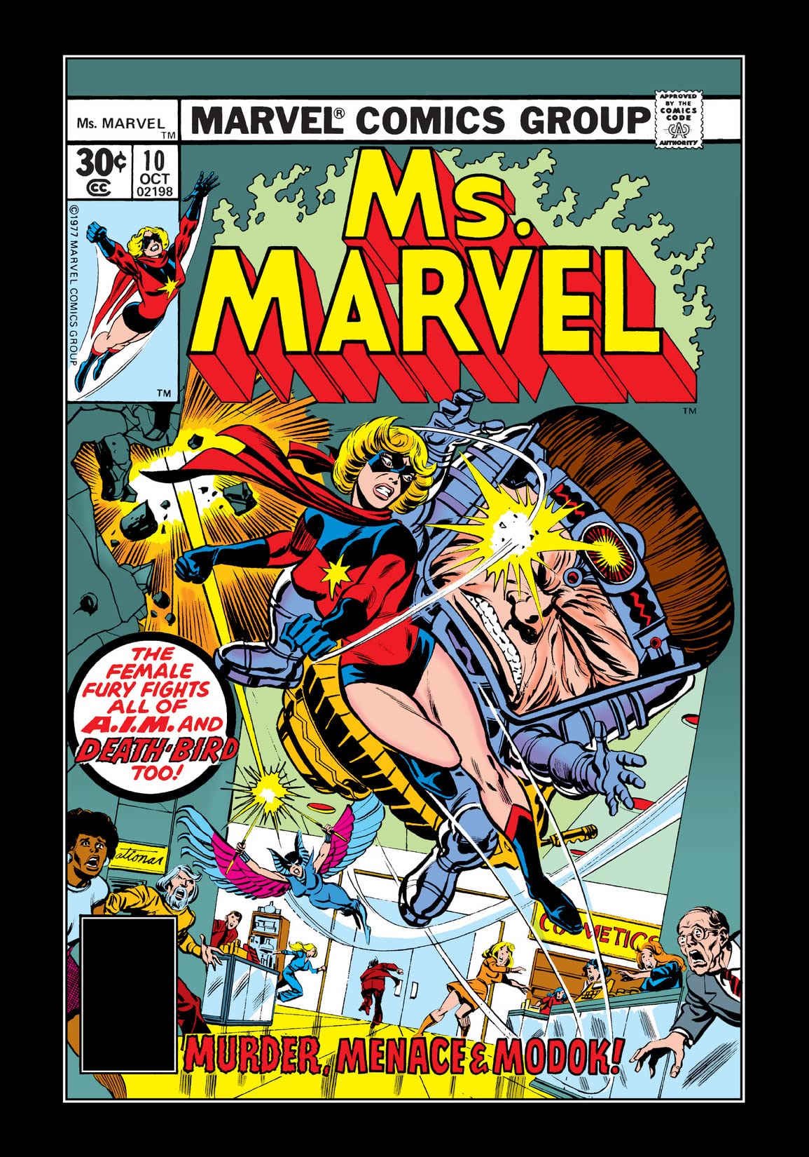 Ms. Marvel #10 cover