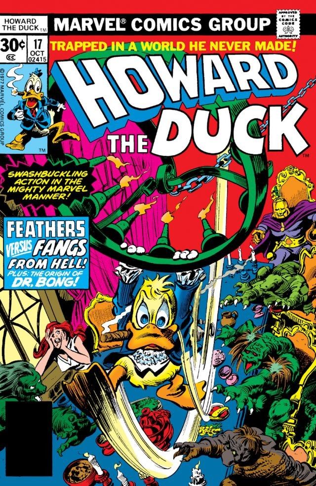 Howard the Duck #17 cover