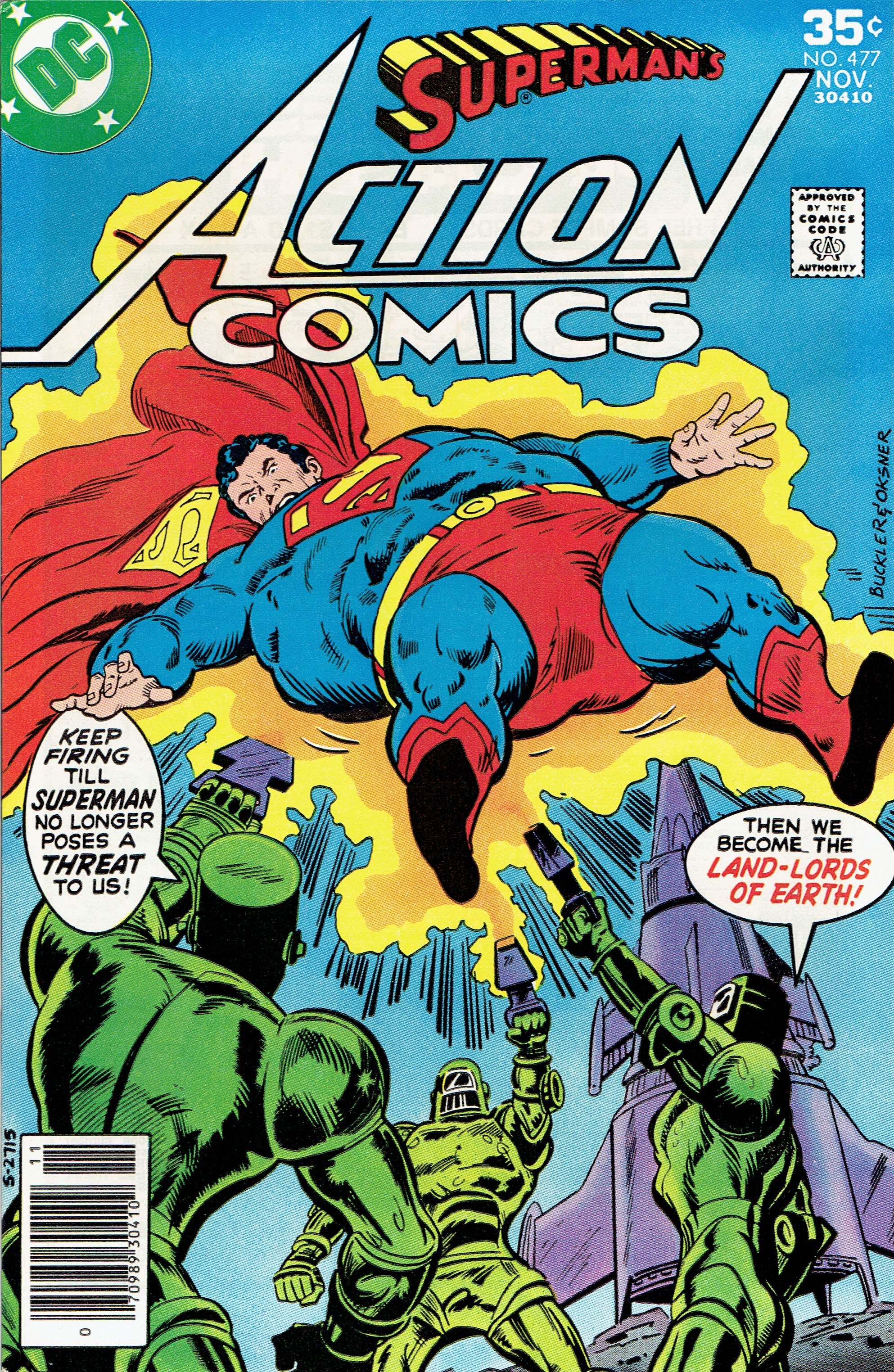 Action Comics #477 cover