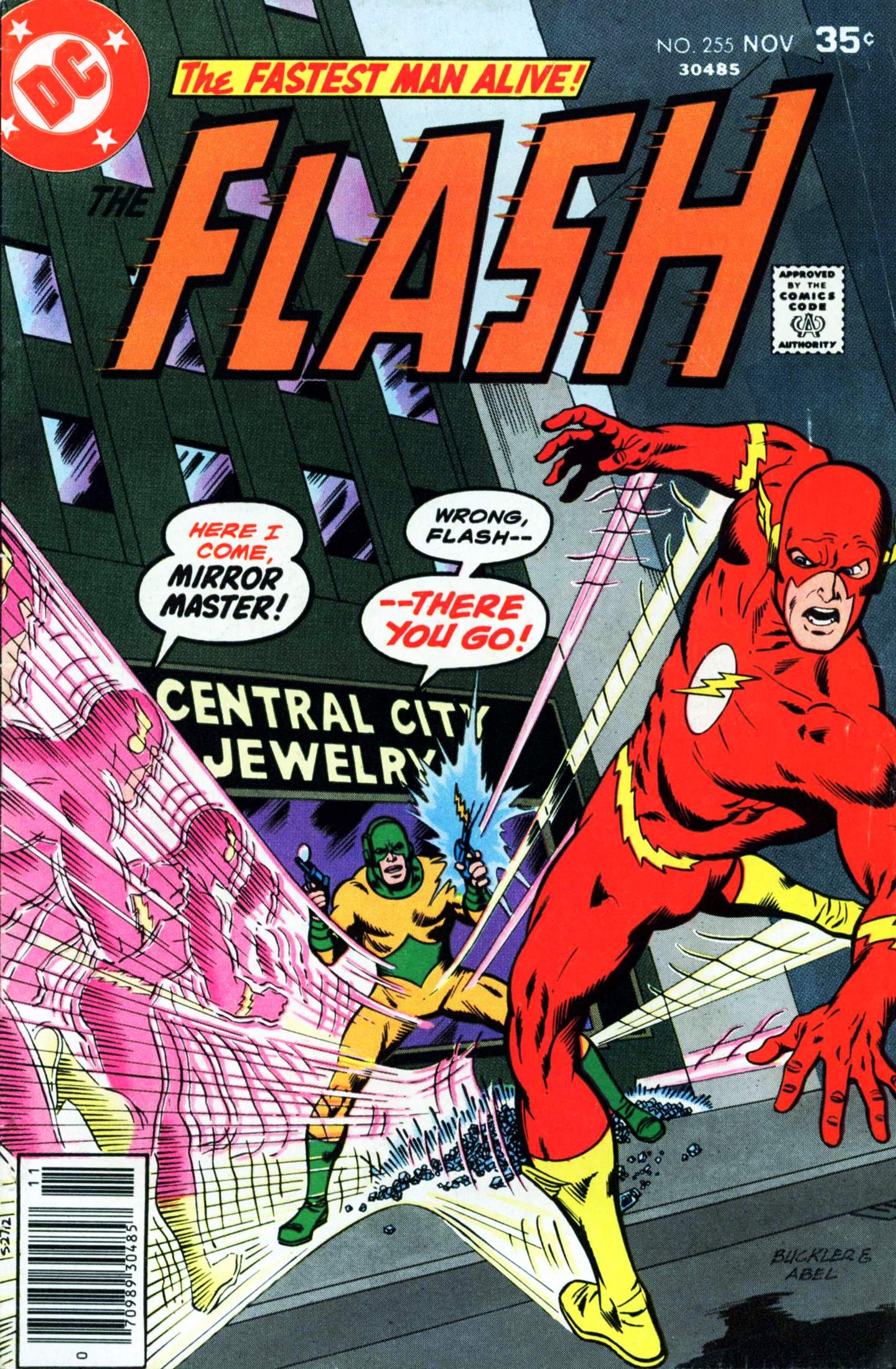 The Flash #255 cover