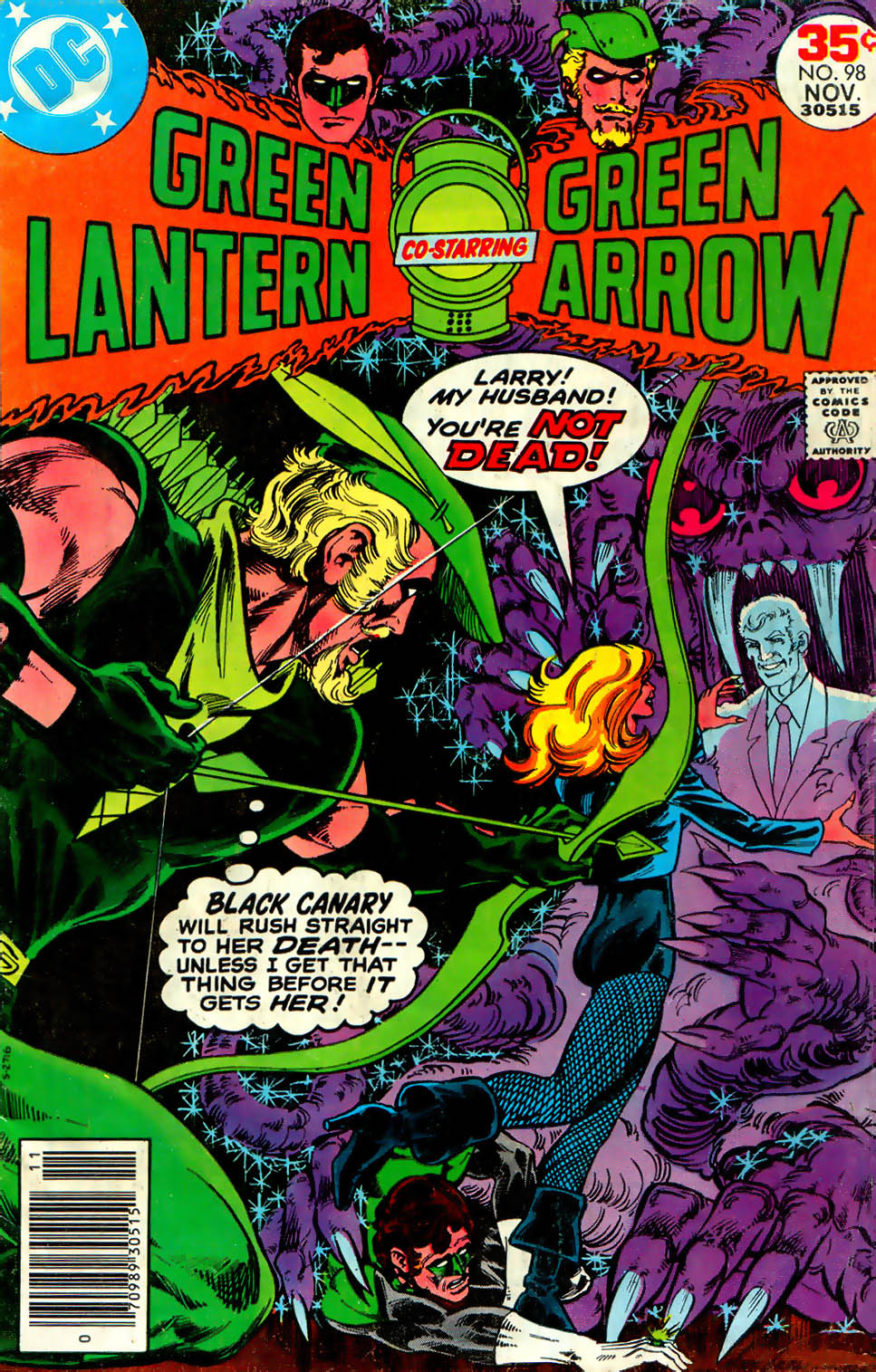 Green Lantern #98 cover