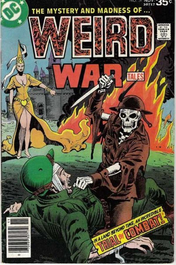 Weird War Tales #57 cover