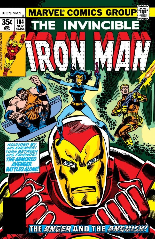 Iron Man #104 cover