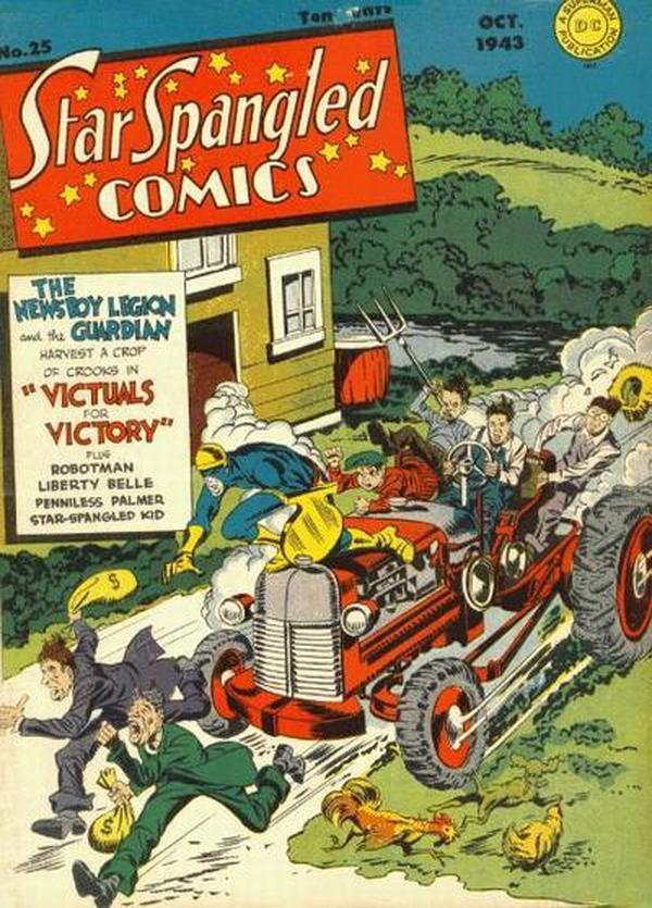 Star Spangled Comics #25 cover