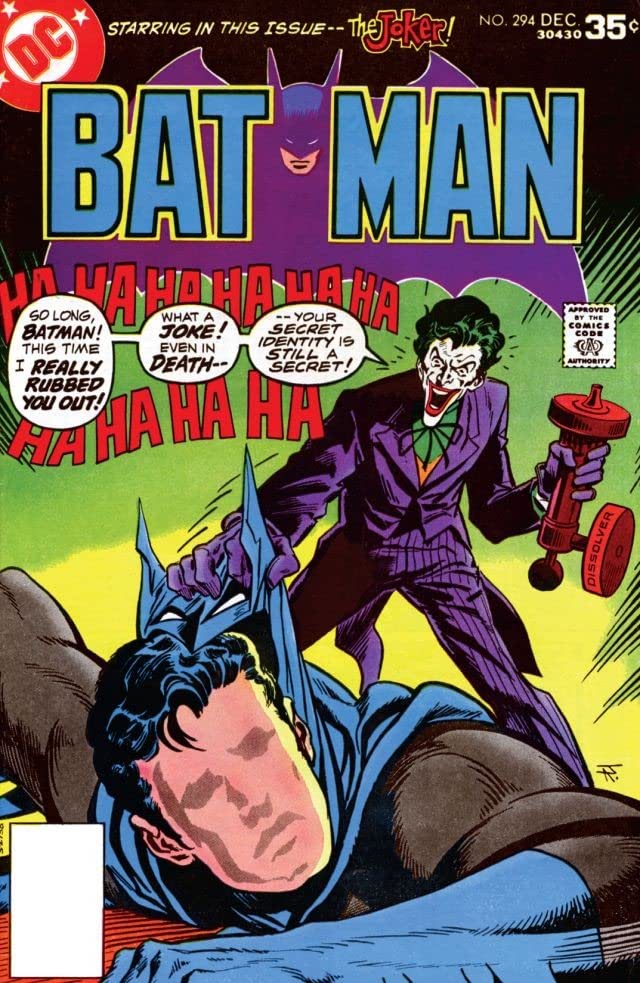 Batman #294 cover
