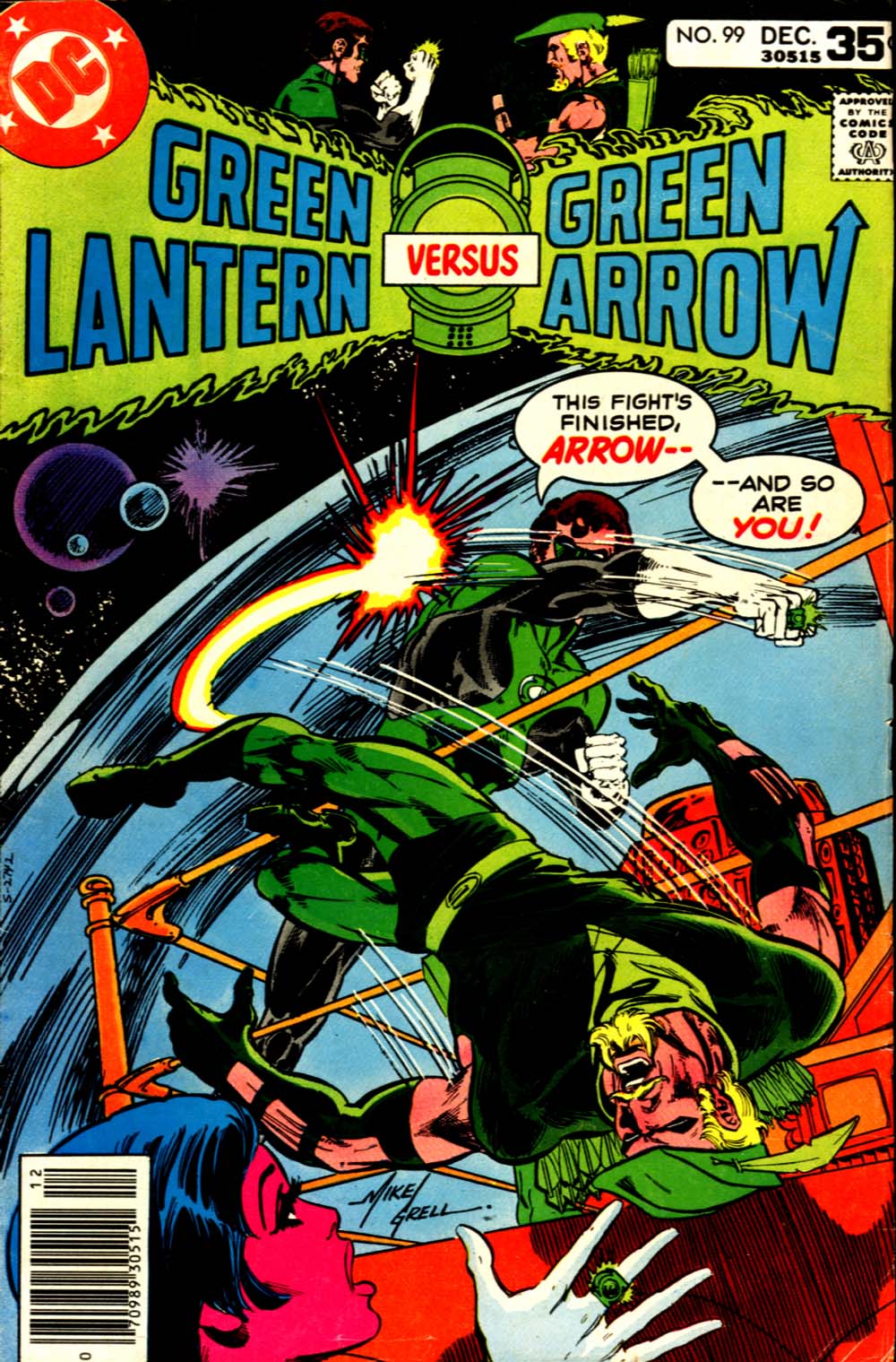 Green Lantern #99 cover