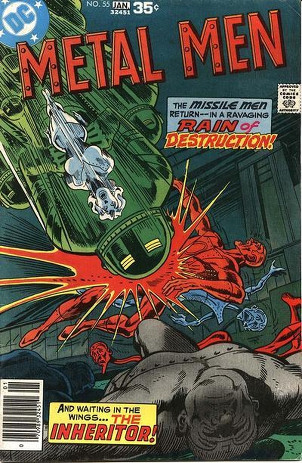 Metal Men #55 cover