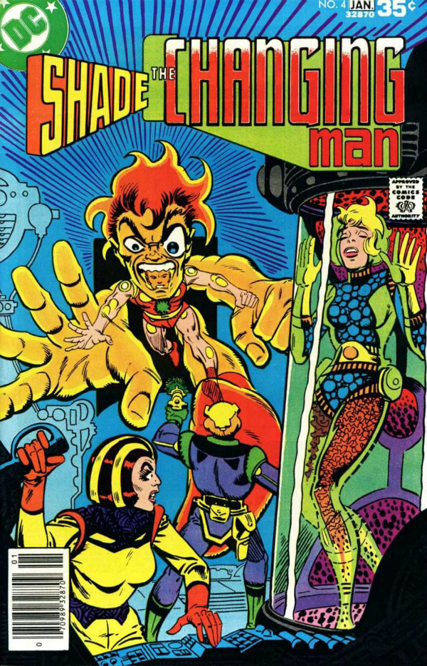 Shade, the Changing Man #4 cover