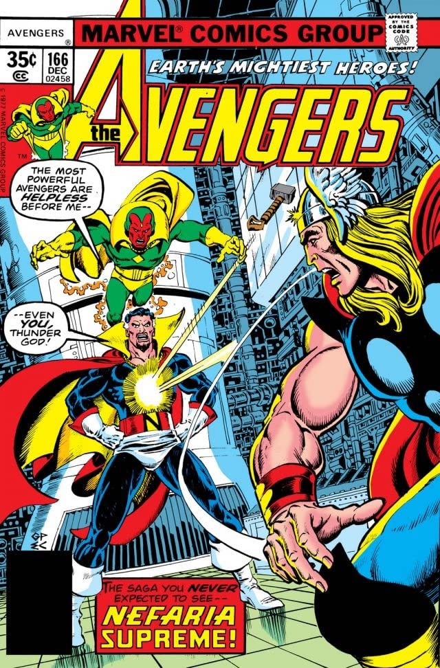 The Avengers #166